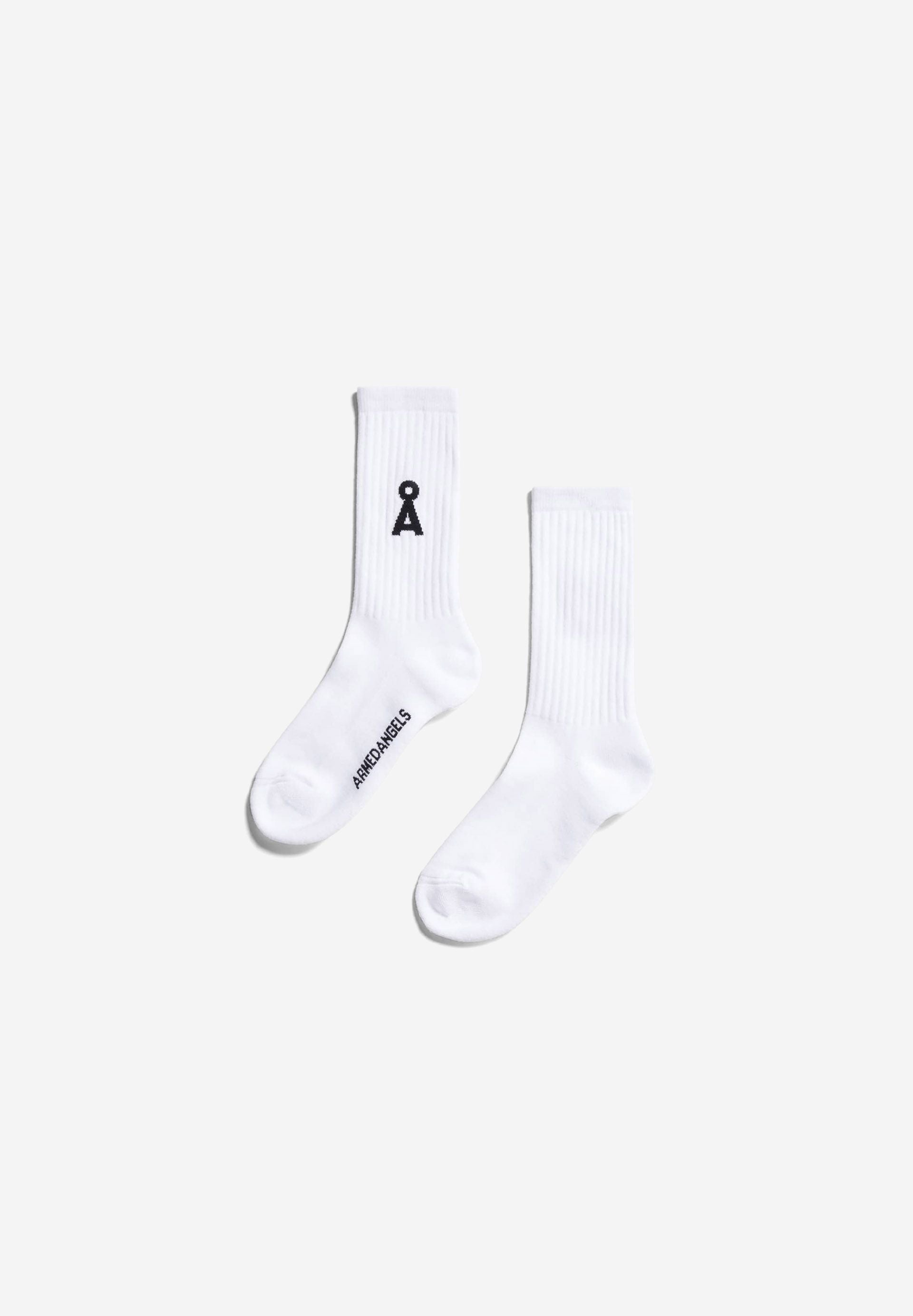 SAAMUS BOLD SOCKS white | ARMEDANGELS
