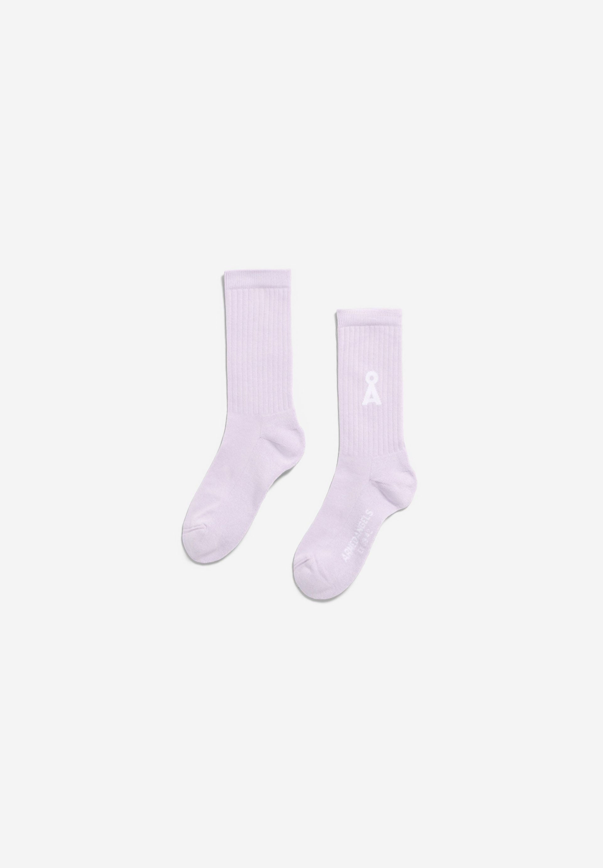 SAAMUS BOLD SOCKS moonlit lilac | ARMEDANGELS