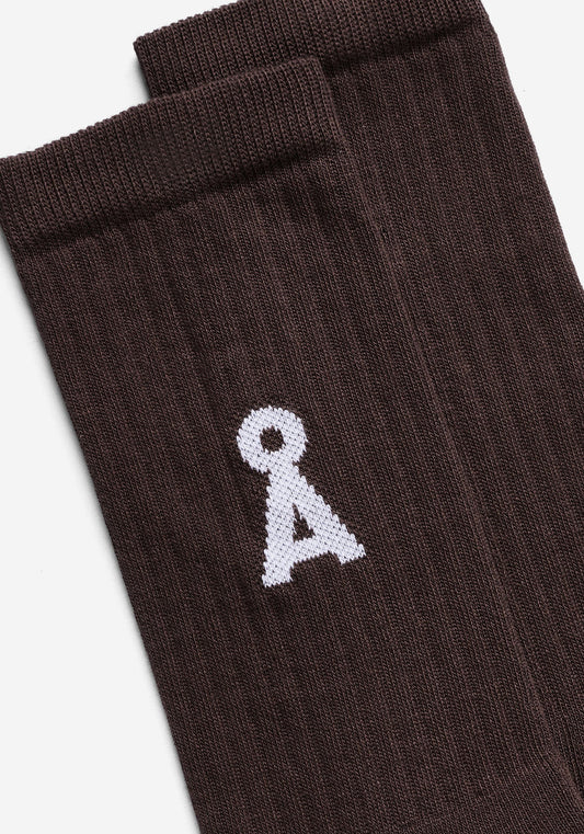 SAAMUS BOLD SOCKS claystone | ARMEDANGELS