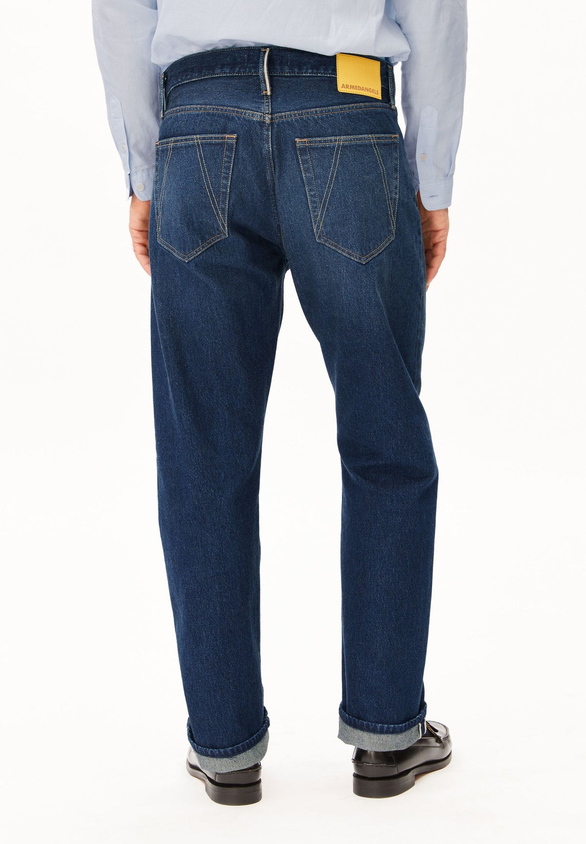 MAADOX SELVEDGE STRAIGHT JEANS midnight air | ARMEDANGELS