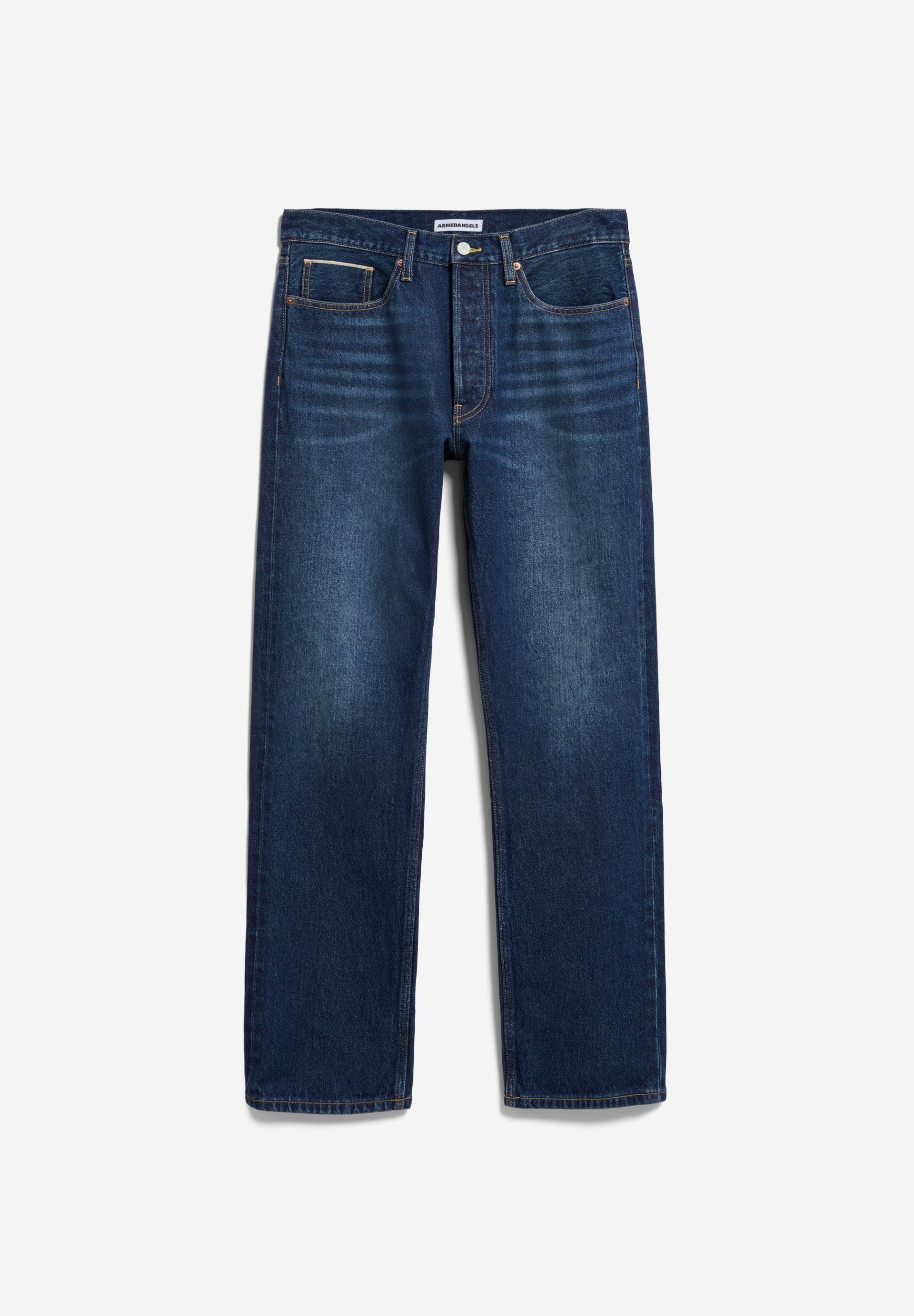 MAADOX SELVEDGE STRAIGHT JEANS midnight air | ARMEDANGELS