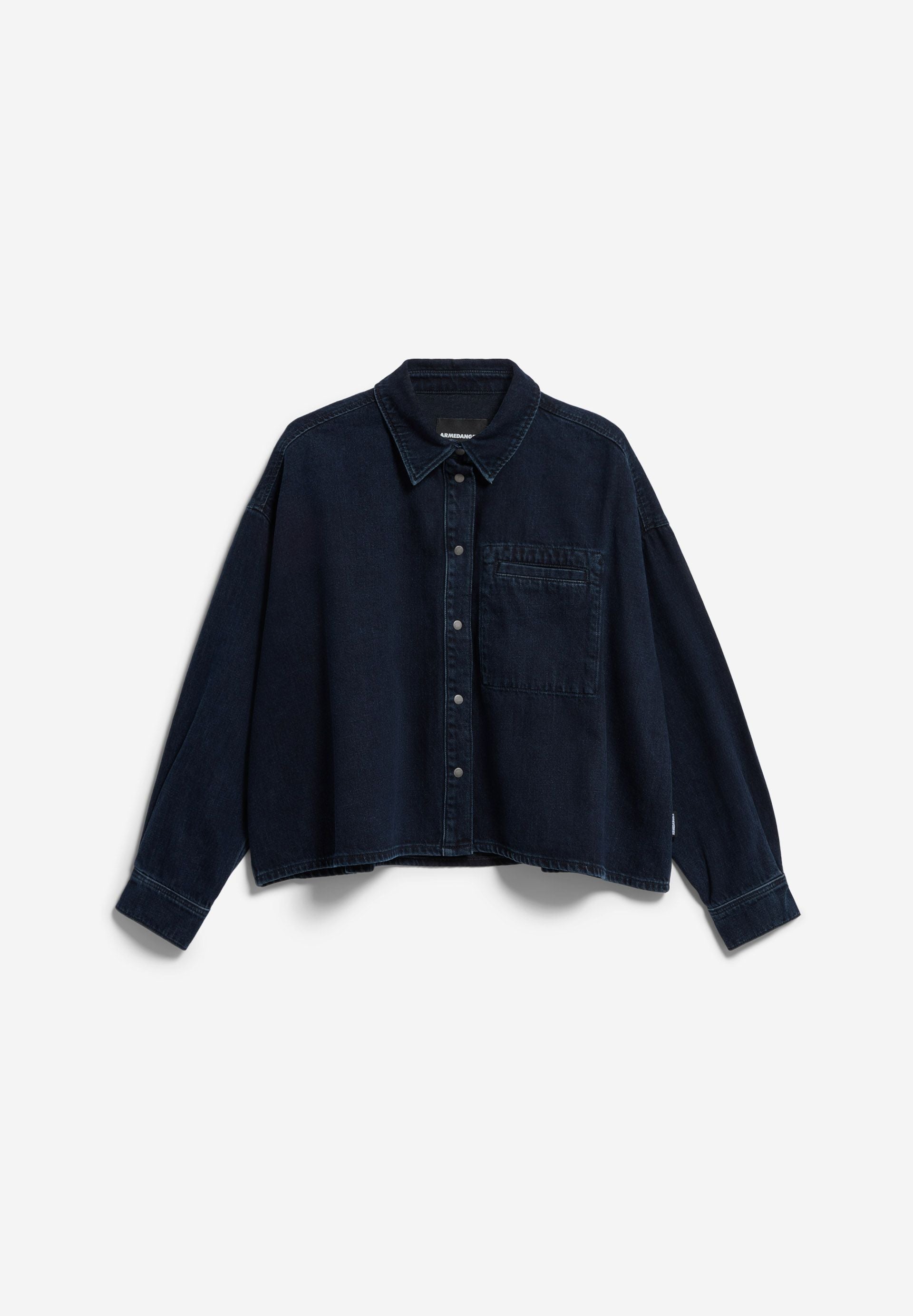 NALAANI DENIM BLOUSE rinse | ARMEDANGELS