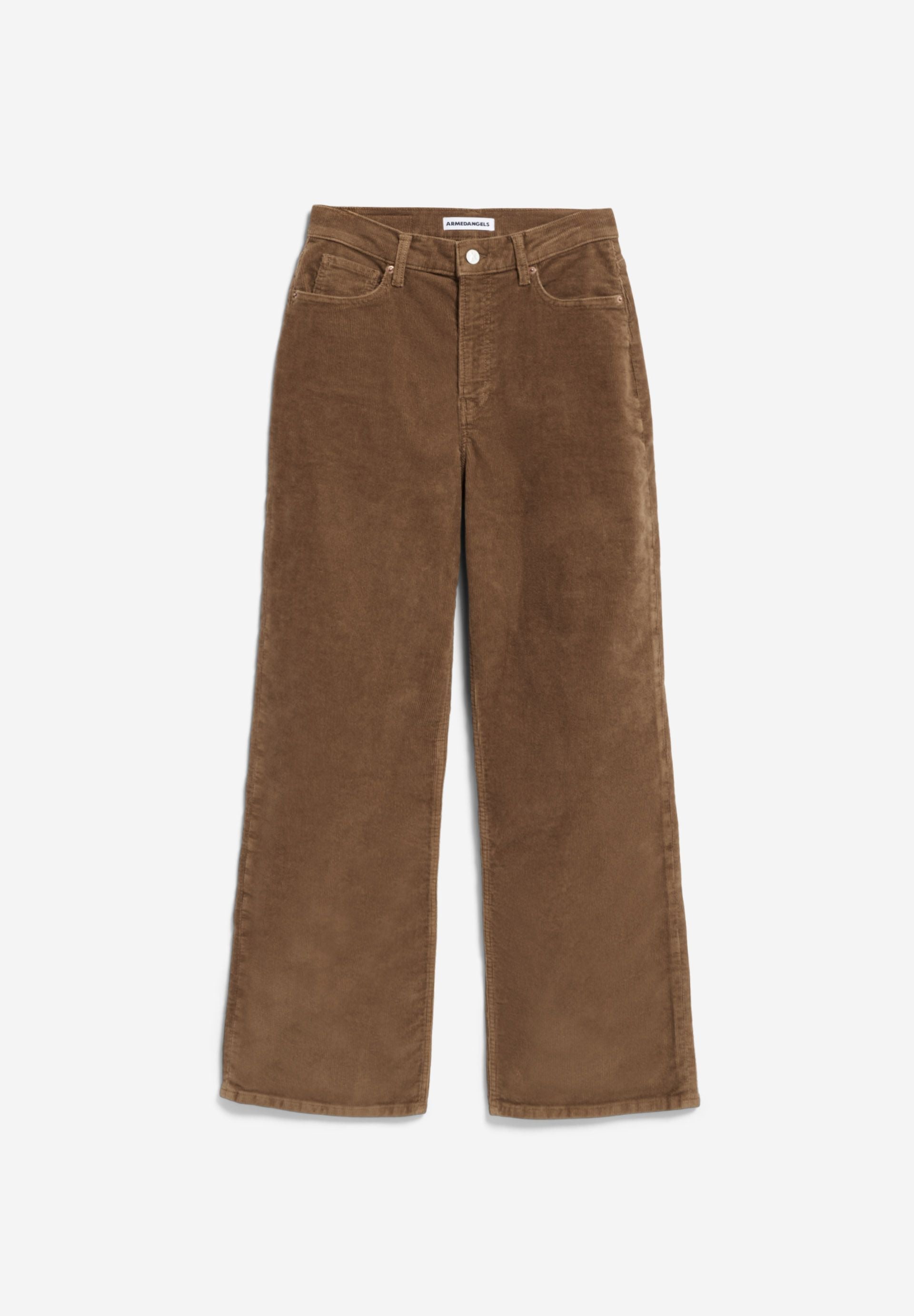 ENIJAA CORDUROY PANT amberwood | ARMEDANGELS