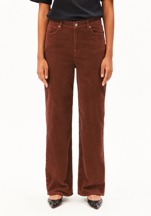 ENIJAA CORDUROY PANT rustwood | ARMEDANGELS