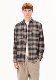 PATCHWORK LONGSLEEVE SHIRT pure | ARMEDANGELS