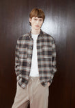 PATCHWORK LONGSLEEVE SHIRT pure | ARMEDANGELS