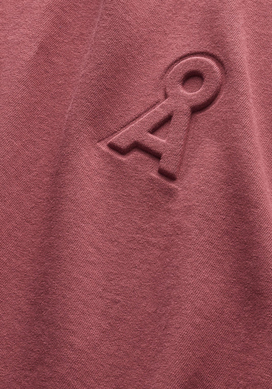 LOGO HEAVY COTTON T-SHIRT velvet ember | ARMEDANGELS