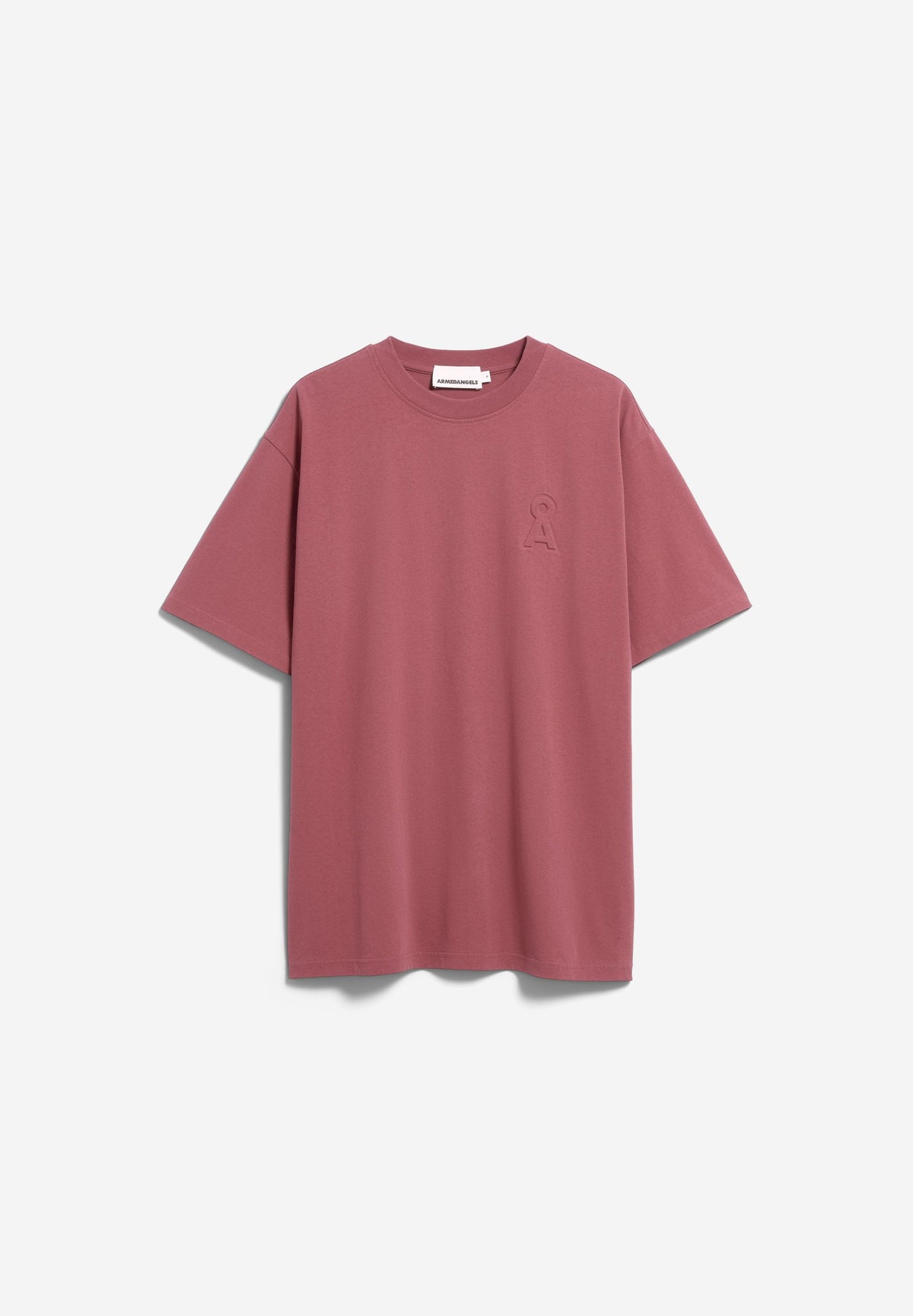 LOGO HEAVY COTTON T-SHIRT velvet ember | ARMEDANGELS