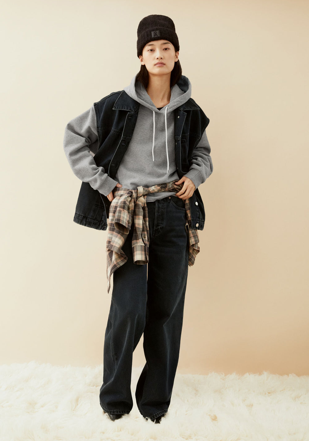OVERSIZED DENIM VEST loire | ARMEDANGELS
