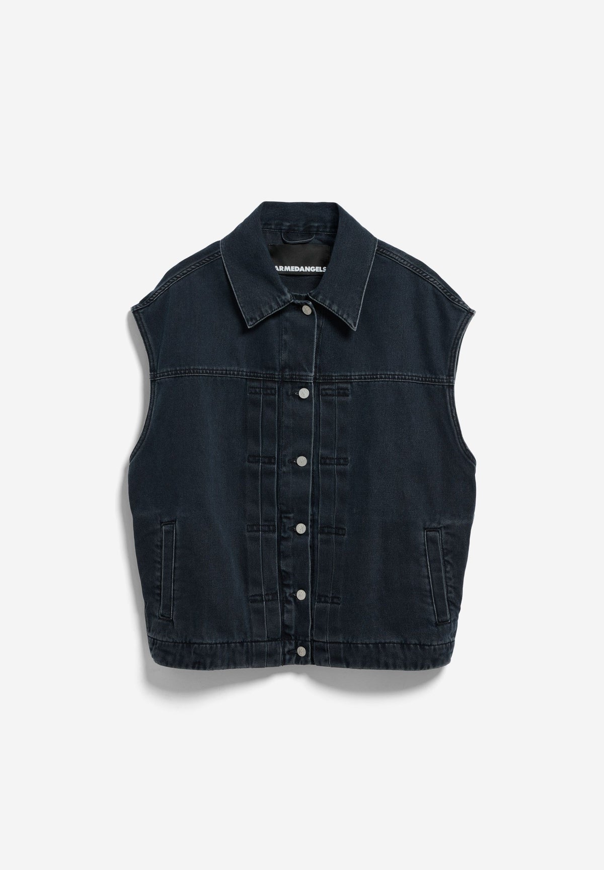 OVERSIZED DENIM VEST loire | ARMEDANGELS
