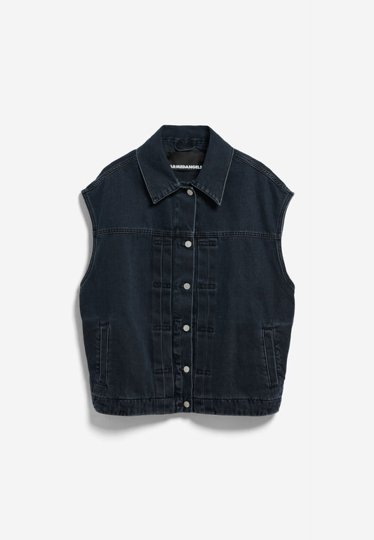 OVERSIZED DENIM VEST loire | ARMEDANGELS
