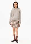 MOHAIR BLEND KNIT HOODY honey melange | ARMEDANGELS