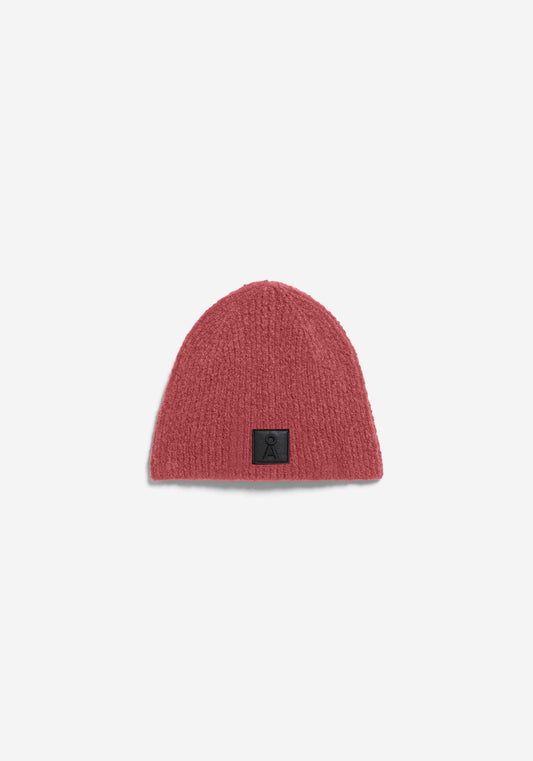 ICONIC Å BOUCLÉ KNIT HAT W velvet ember | ARMEDANGELS