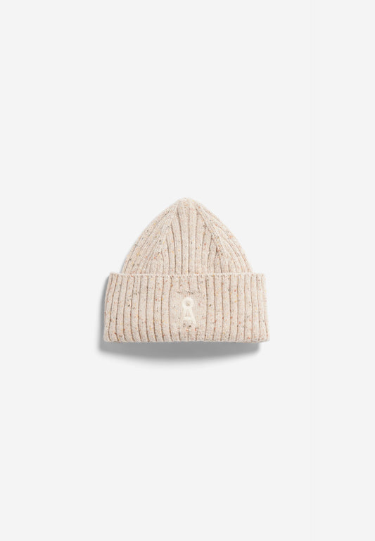 TWEED KNIT HAT W sandstone tweed | ARMEDANGELS