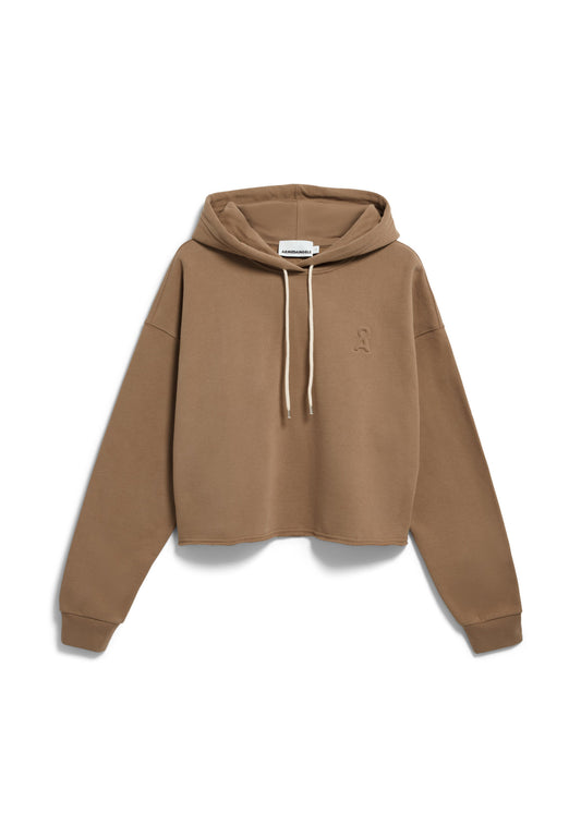 ICONIC Å OPEN EDGE HOODIE amberwood | ARMEDANGELS