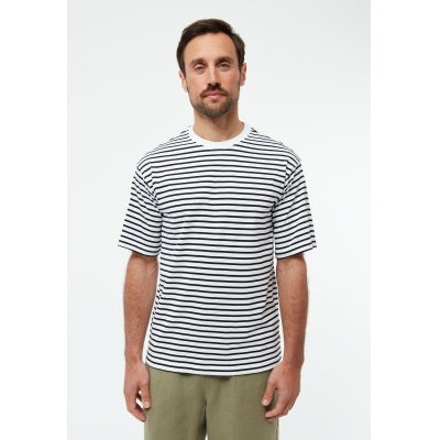 T-Shirt GBLasse Black / White (Stripes) | Givn