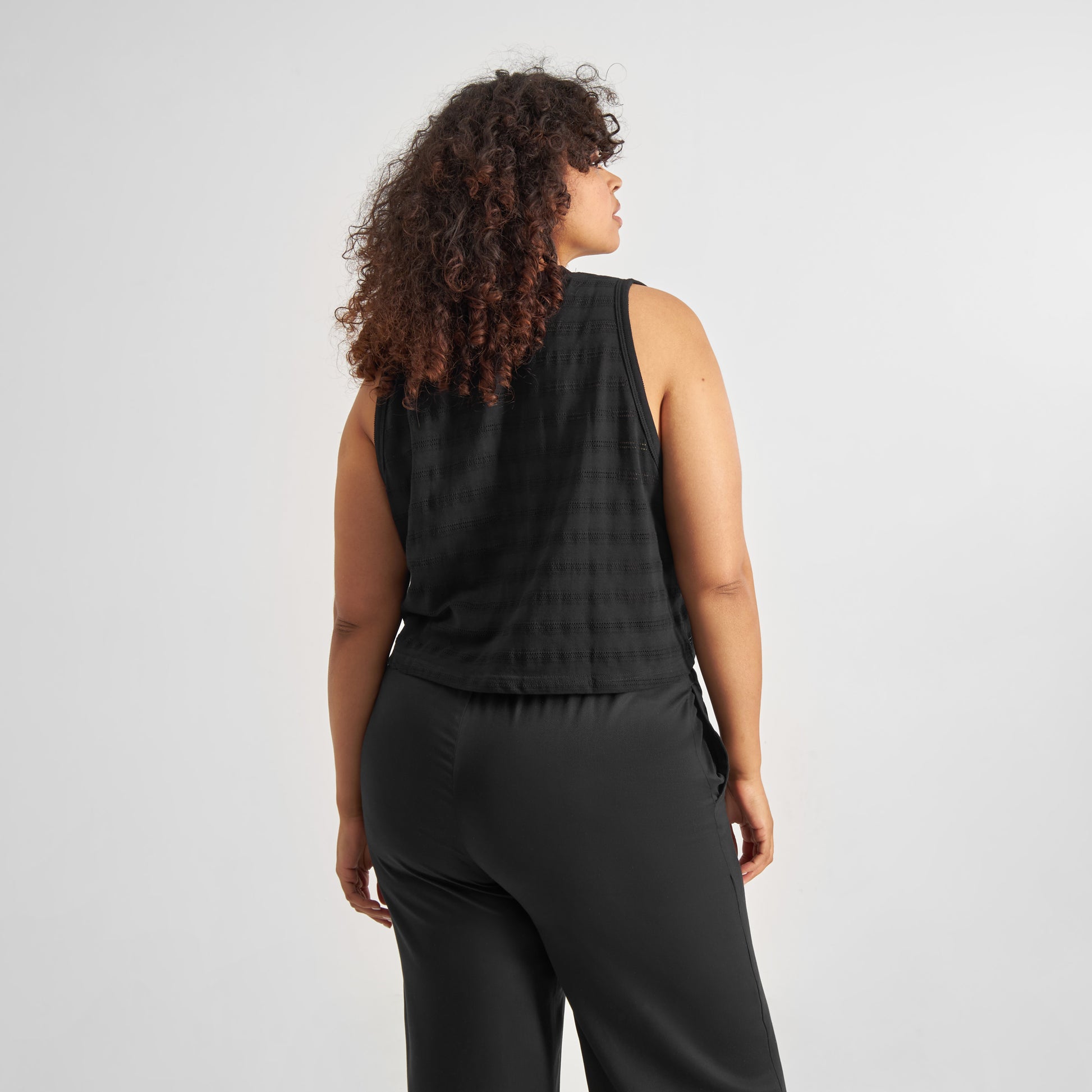 Top Namsos Lace Black | DEDICATED