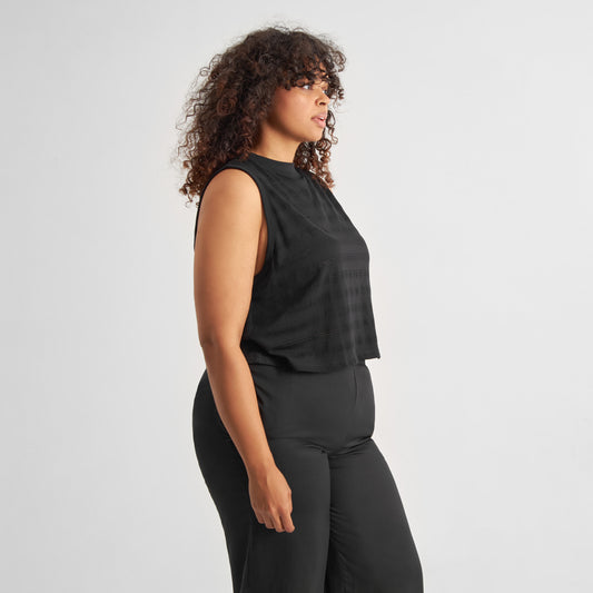 Top Namsos Lace Black | DEDICATED