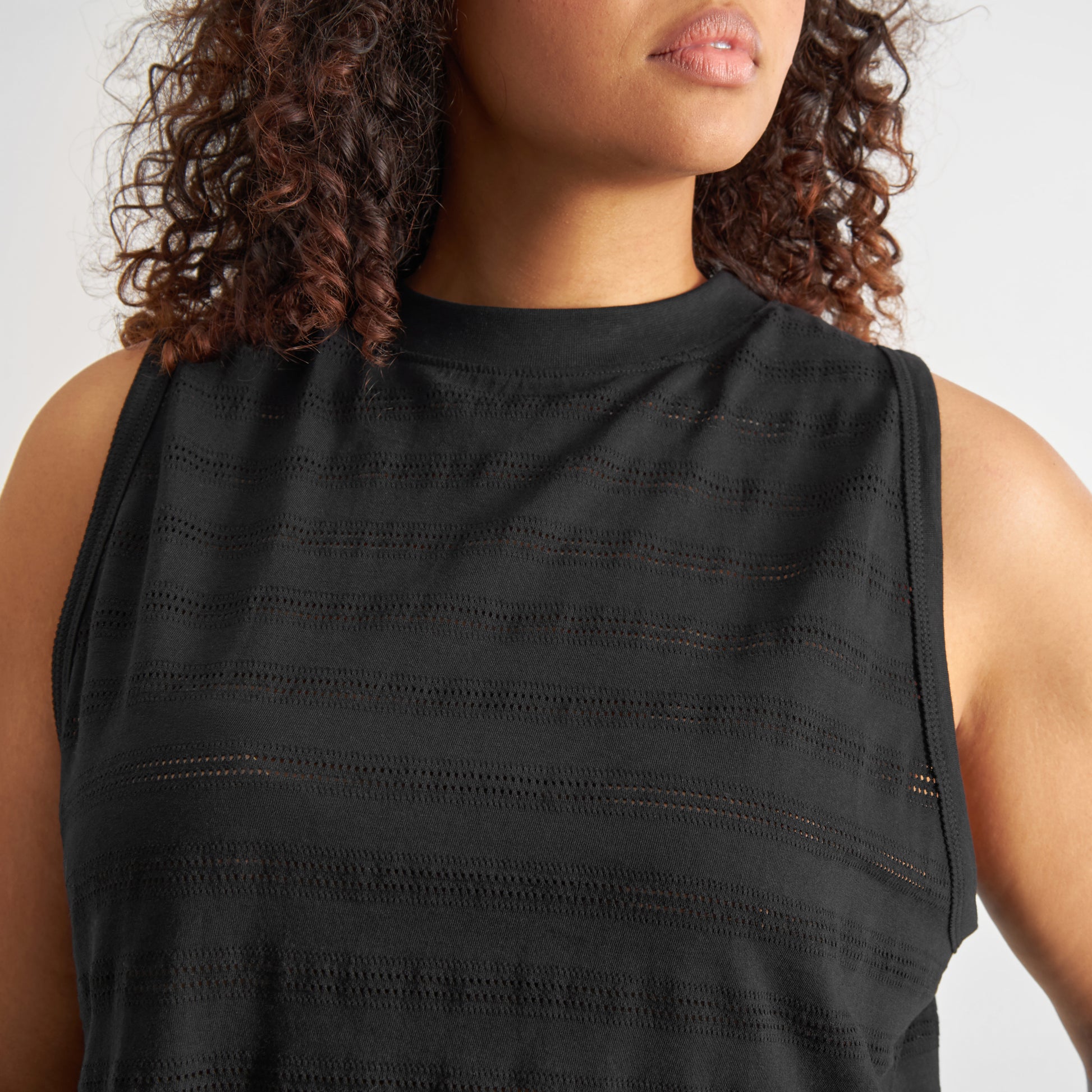 Top Namsos Lace Black | DEDICATED