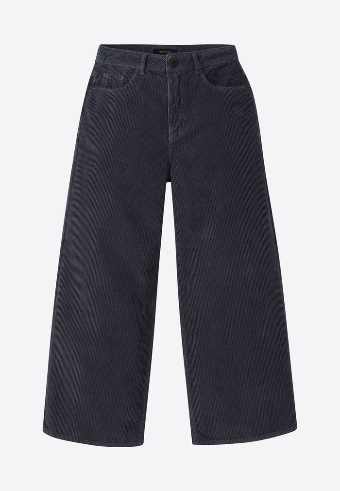 Hose ERICA CORDUROY denim blue | recolution