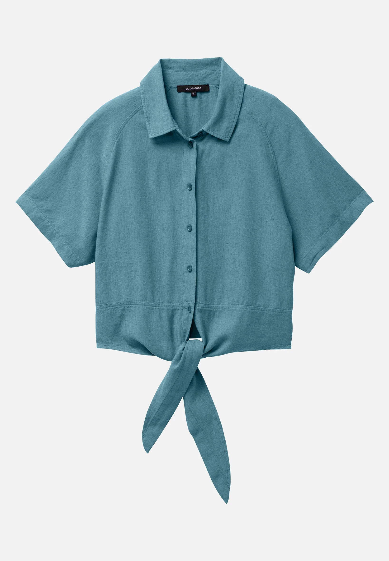 Bluse OCRA lake green | recolution