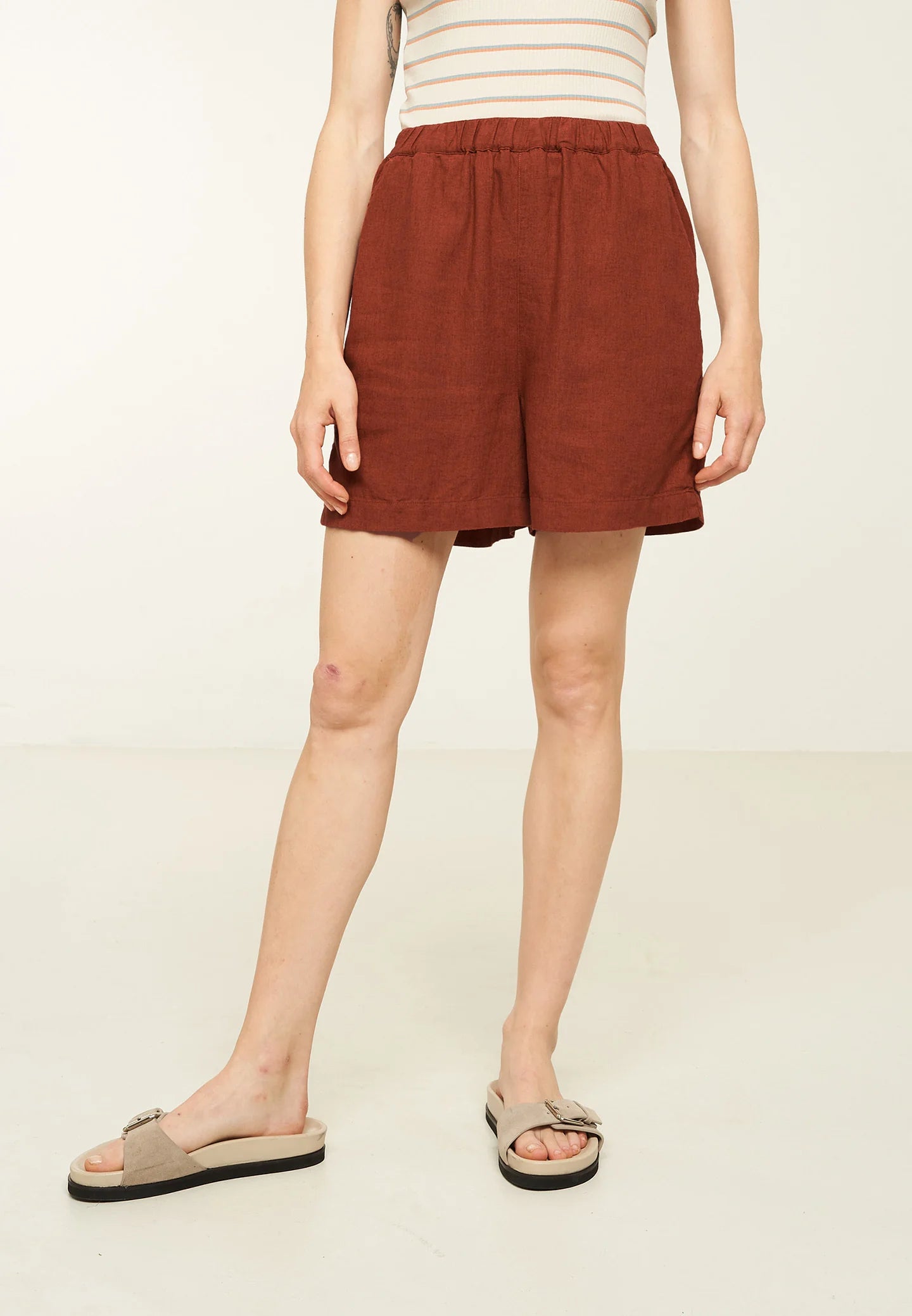 Shorts FIR dark summer orange | recolution