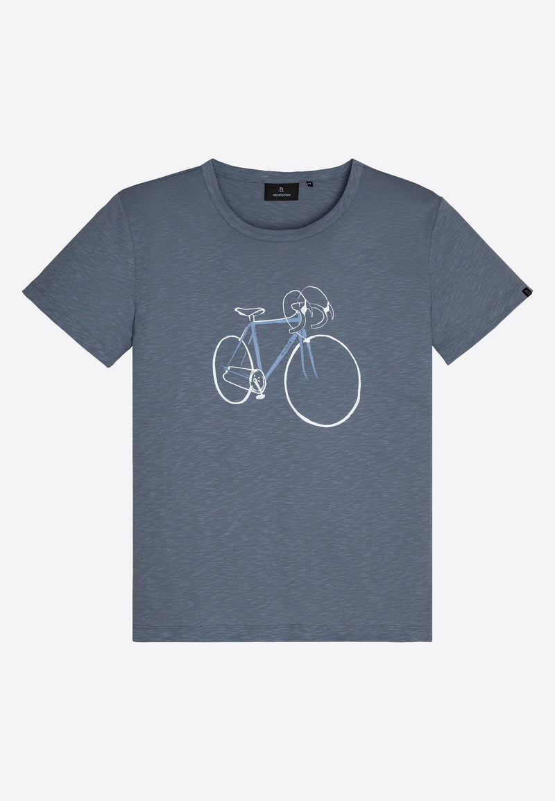 T-Shirt BAY RACING dove blue | recolution