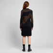 Dress Lo Flowy Blocks Black/Coffee Brown | DEDICATED