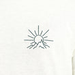 T-shirt Stockholm Line Mountain oat white | DEDICATED