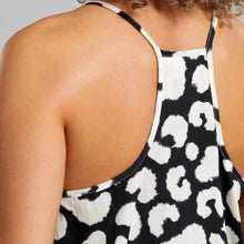 Strap Top Hoby Painted Leopard Black | DEDICATED