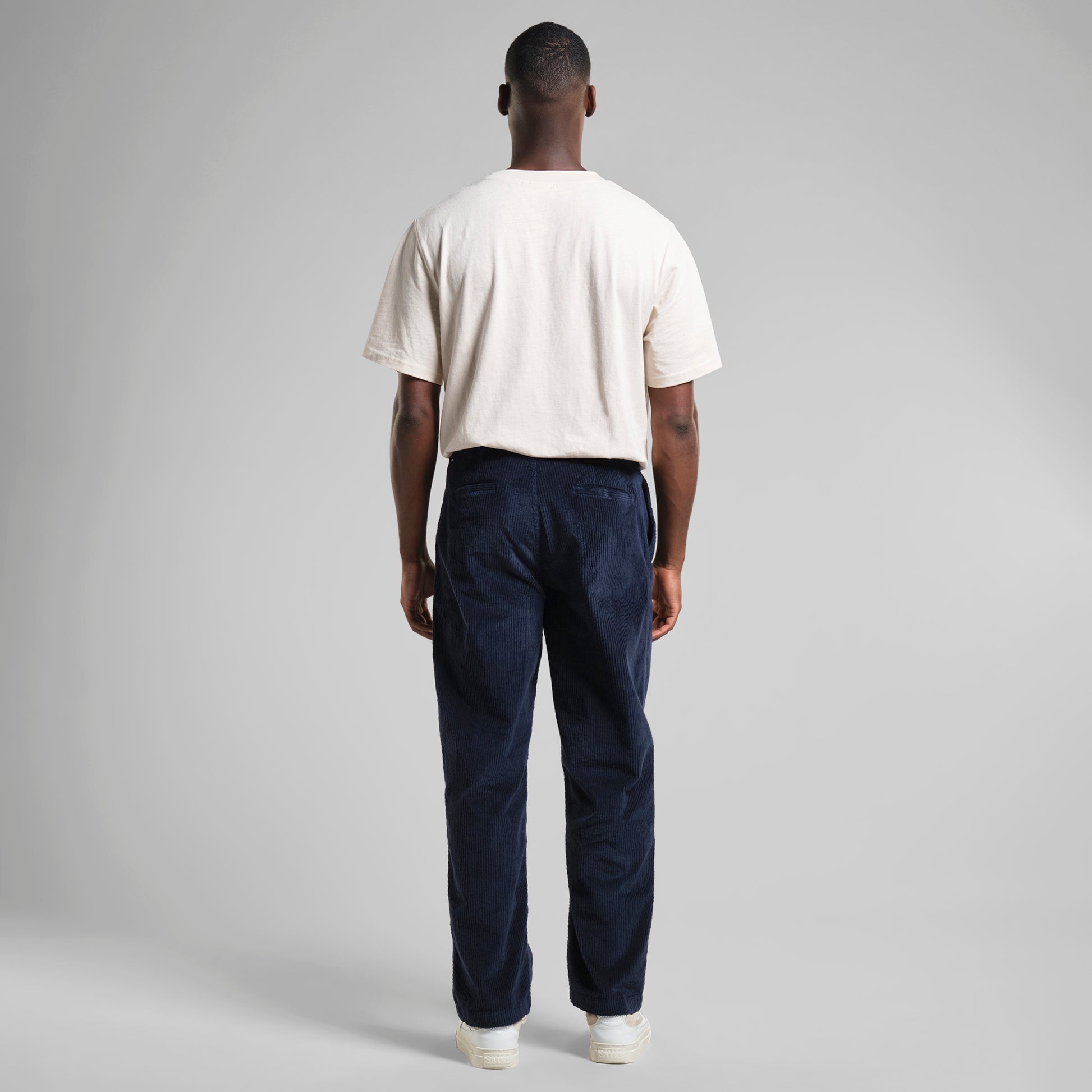 Pants Vallen Corduroy Navy | DEDICATED