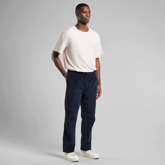 Pants Vallen Corduroy Navy | DEDICATED