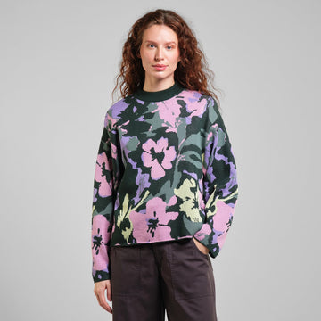 Sweater Limhamn Warped Flowers | DEDICATED