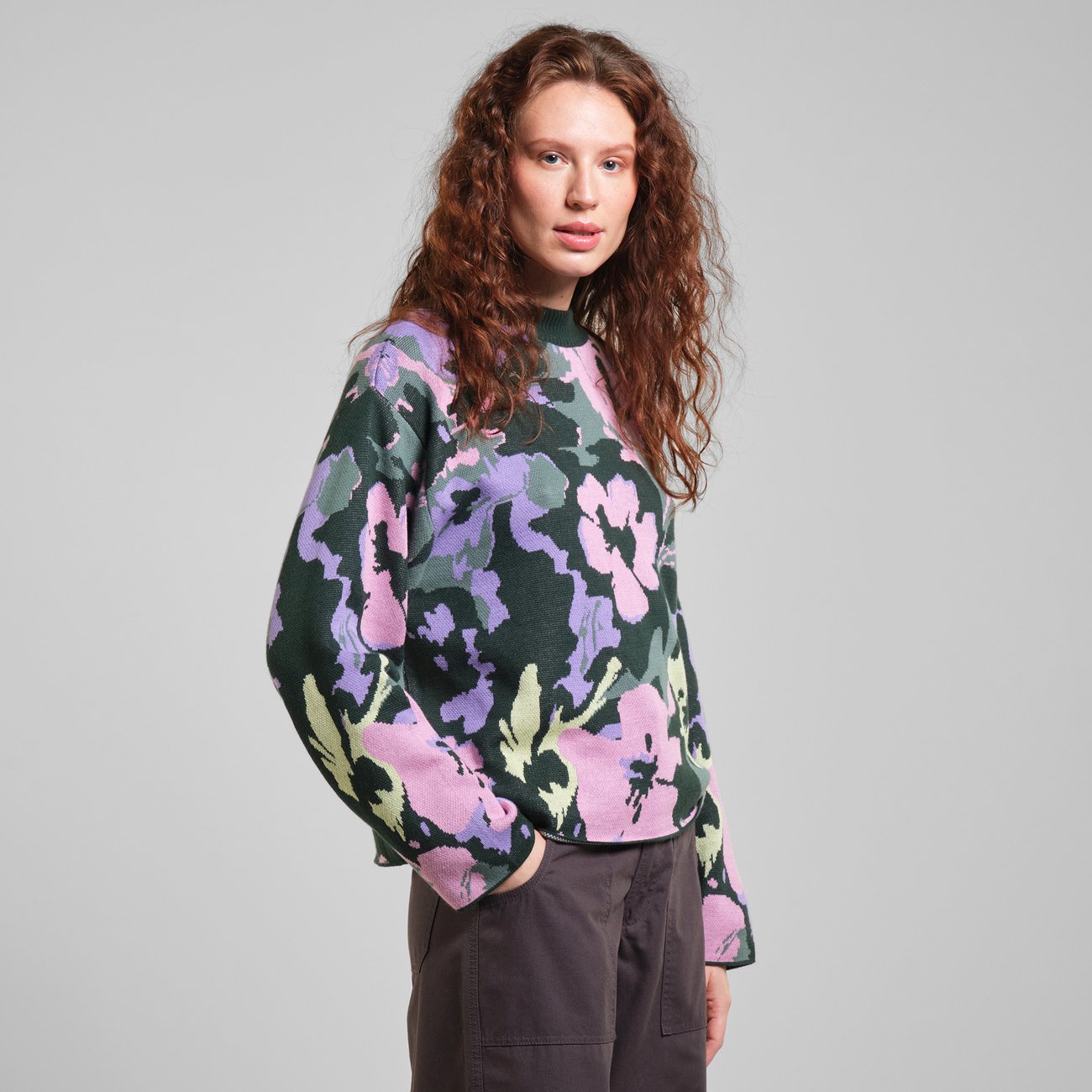 Sweater Limhamn Warped Flowers | DEDICATED