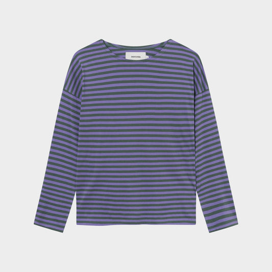 Top Humledal Stripes Green/Purple | DEDICATED