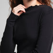 Rib Top Ryd Black | DEDICATED