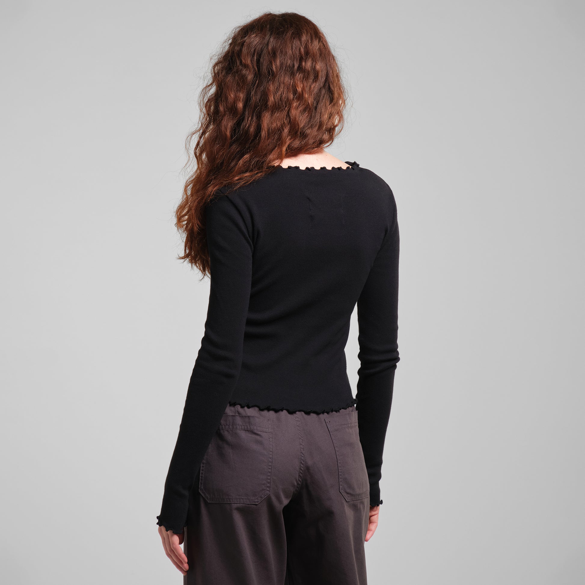 Rib Top Ryd Black | DEDICATED