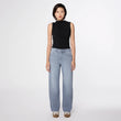 Jeans ASH Barrel Leg Minimal Stretch - Cutline Slate Grey 319 | DAWN