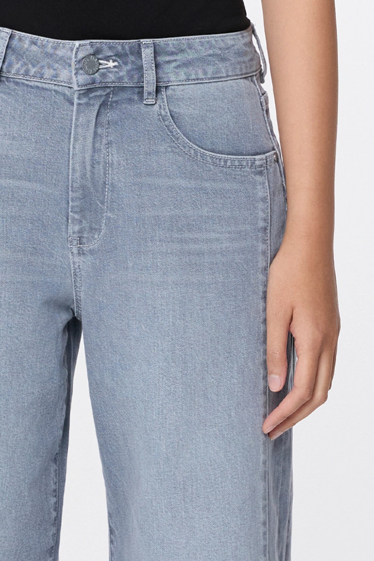 Jeans ASH Barrel Leg Minimal Stretch - Cutline Slate Grey 319 | DAWN