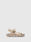 Sandalette CLEW L BIOSUEDE NUDE | ASPORTUGUESAS