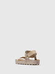 Sandalette CLEW L BIOSUEDE NUDE | ASPORTUGUESAS