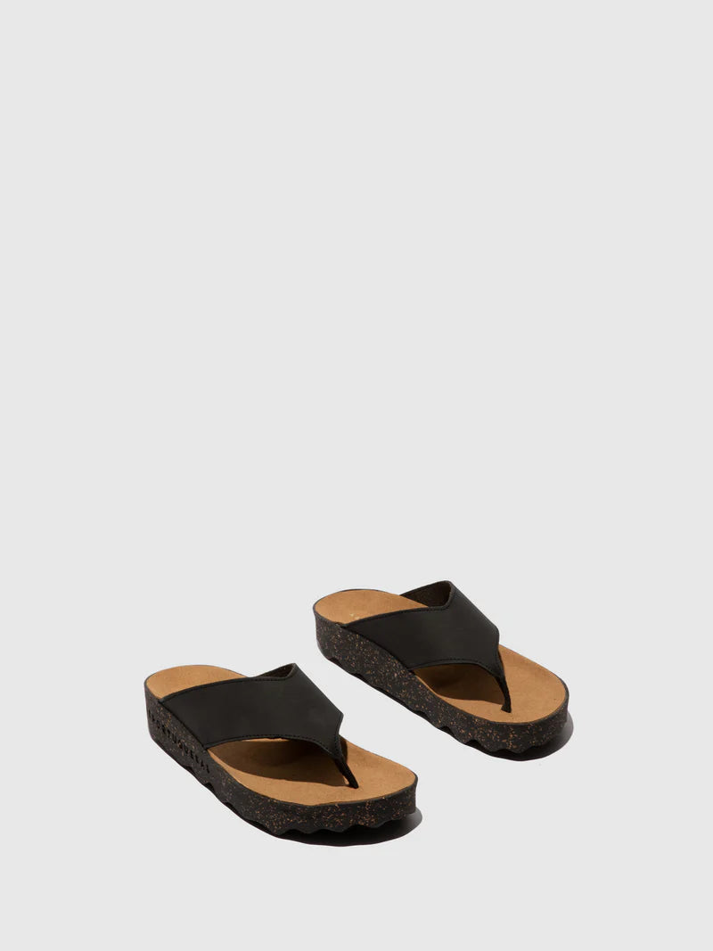 Thong Sandals CAMI BLACK | ASPORTUGUESAS