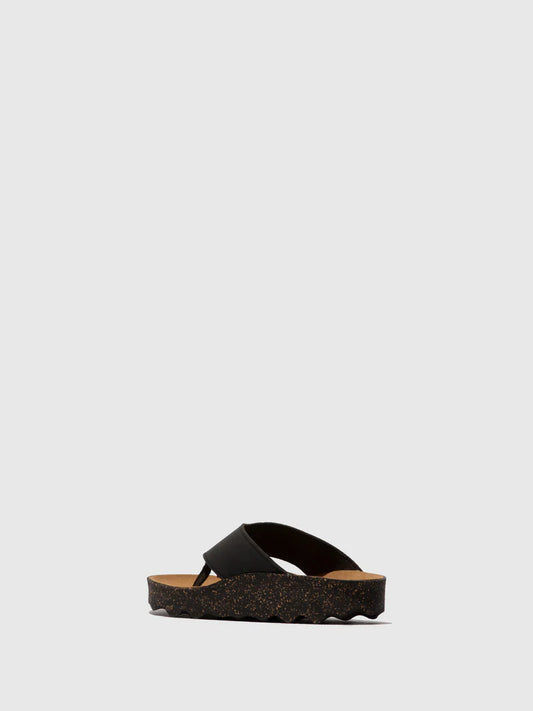 Thong Sandals CAMI BLACK | ASPORTUGUESAS