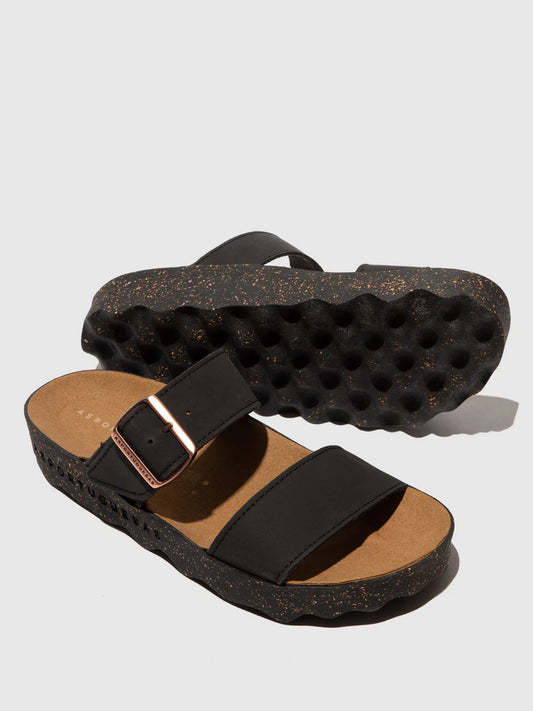 Strappy Sandals COLY BLACK | ASPORTUGUESAS