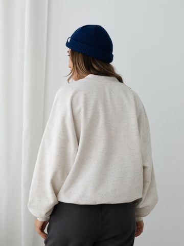 Sweatshirt BOBITZ ECRU MULTICOLOUR NEPS | TWOTHIRDS