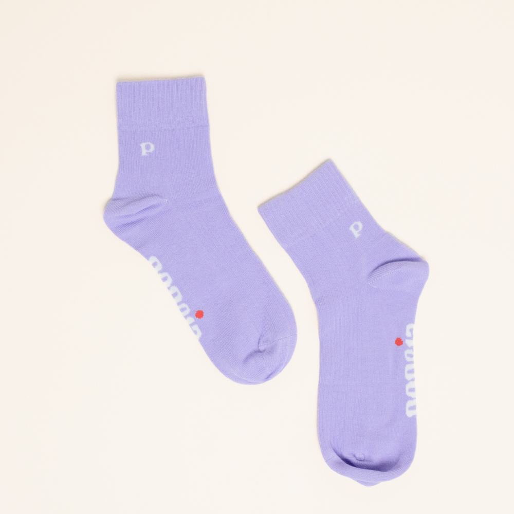Ankle Socken The Casual lila | popeia