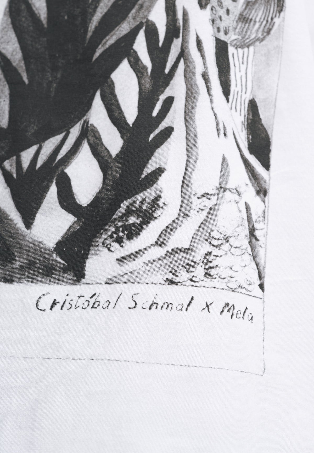 Men T-Shirt Style Artist Edition Cristóbal weiß / print forest | MELA