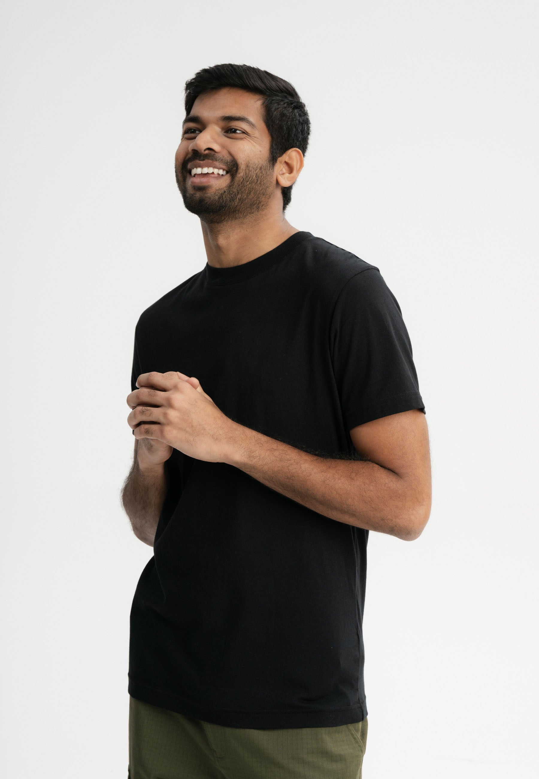 Men T-Shirt Style AVAN schwarz | MELA