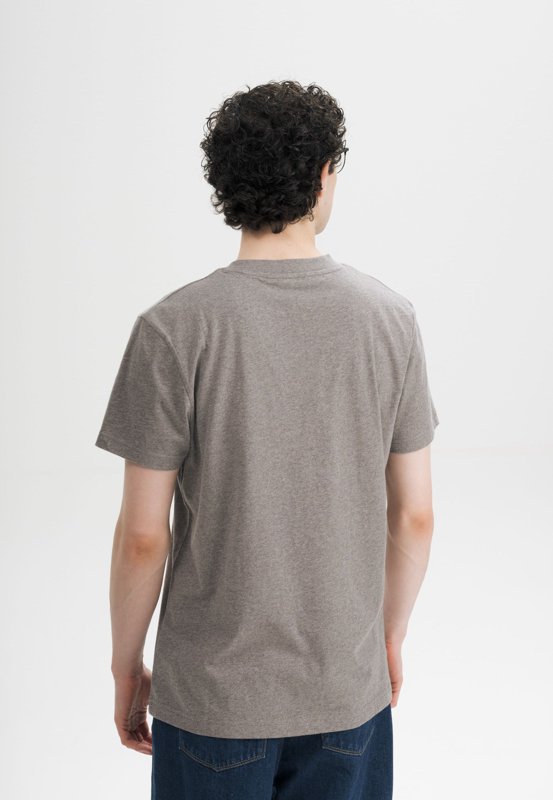 Men T-Shirt Style AVAN bear melange | MELA