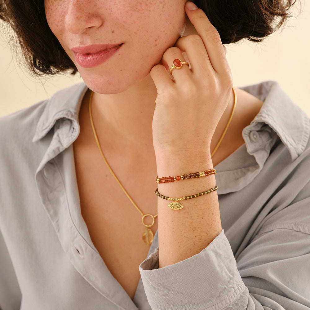 Compassionate Carnelian Bracelet | a Beautiful Story